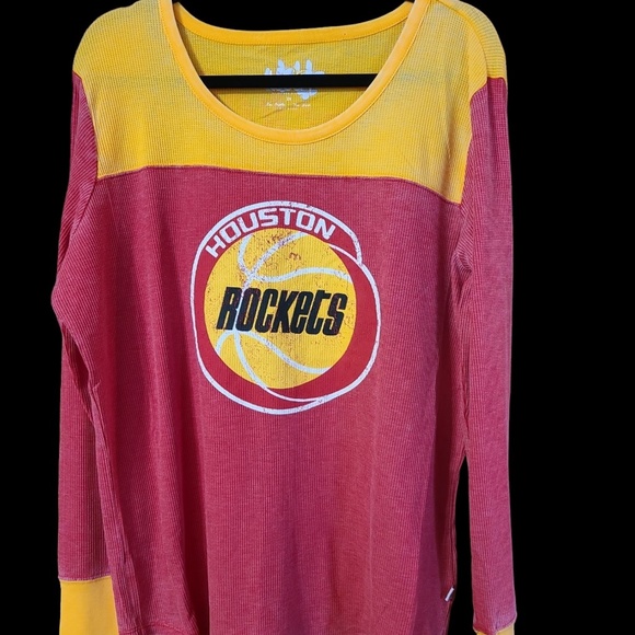 Touch by Alyssa Milano Women's Long Sleeve ROCKETS Shirts 2XL - Picture 1 of 5